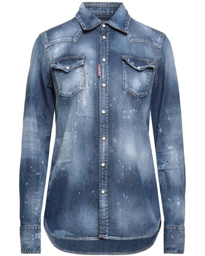DSquared² Camicia Jeans - Blu