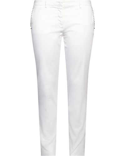 Mason's Pantalon - Blanc