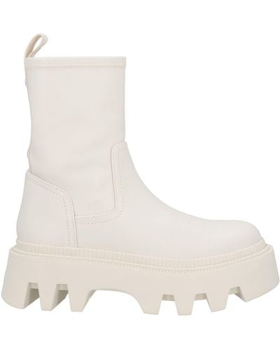 Buffalo Ankle Boots - White
