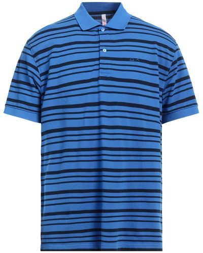 Sun 68 Polo Shirt - Blue