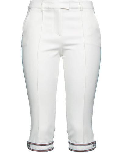 Ermanno Scervino Pantaloni Cropped - Bianco