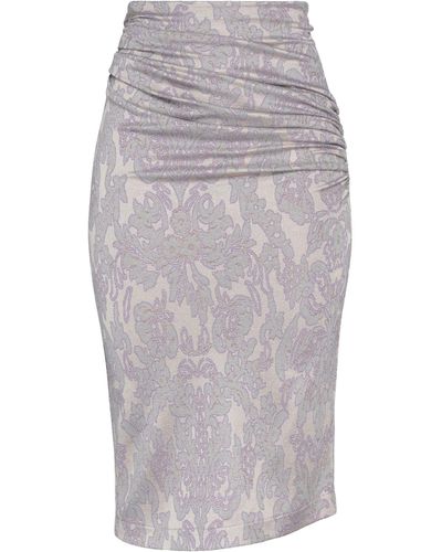 Soallure Midi Skirt - Gray