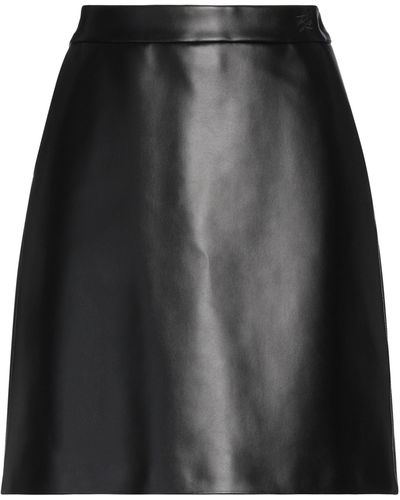 Karl Lagerfeld Mini Skirt Polyester, Polyurethane - Black