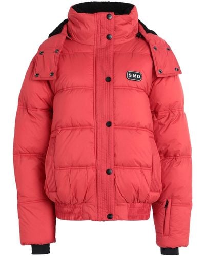 TOPSHOP Puffer - Red