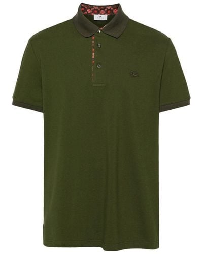 Etro Poloshirt - Grün