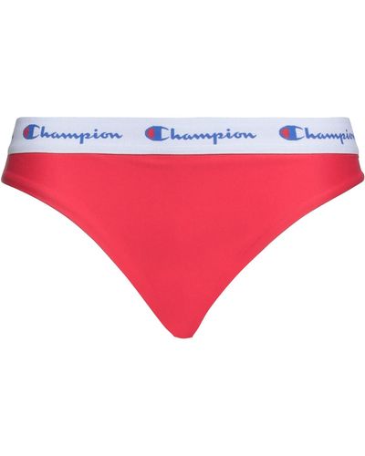 Champion Bikini Bottoms & Swim Briefs - Red