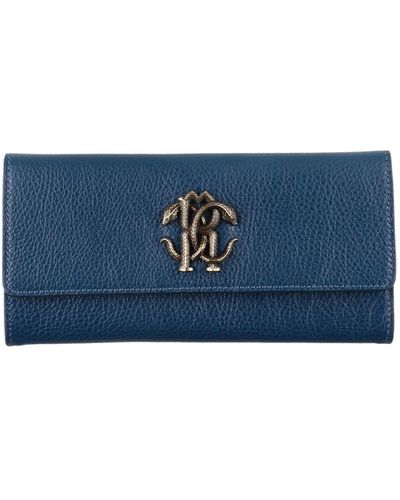 Roberto Cavalli Portefeuille - Bleu