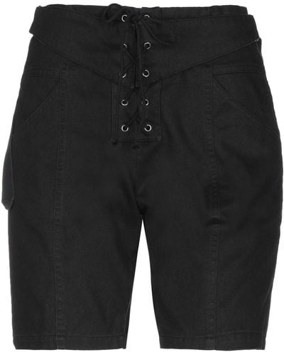 Saint Laurent Denim Shorts - Black