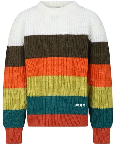 MSGM Pullover - Multicolore