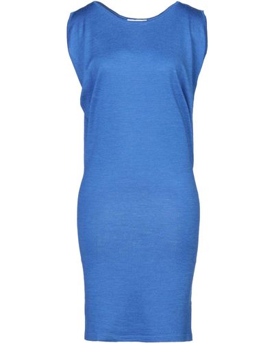 Cruciani Mini Dress - Blue