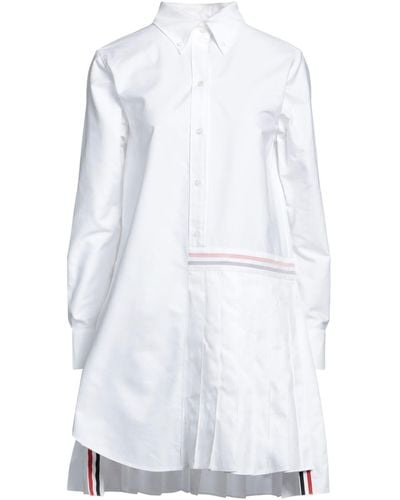 Thom Browne Mini Dress - White