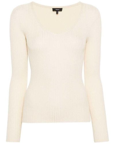 Theory Pullover - Blanco