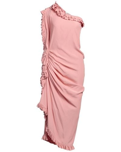 Dries Van Noten Midi-Kleid - Pink