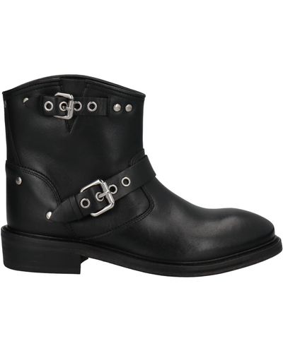 Twin Set Ankle Boots - Black