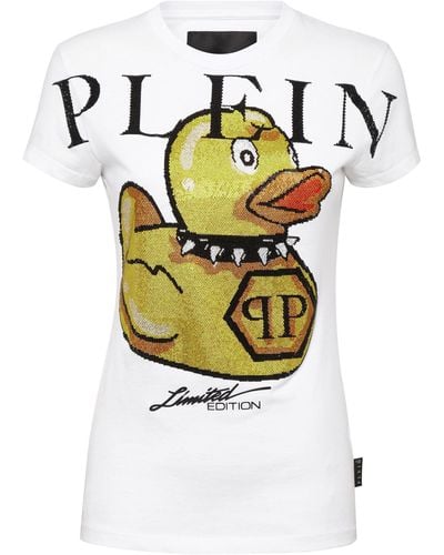 Philipp Plein T-shirt - Métallisé
