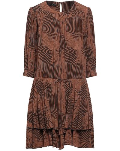 Mason's Mini Dress - Brown