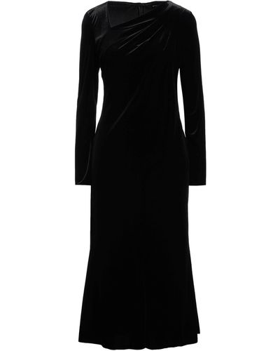 Giorgio Armani Midi Dress Polyester, Elastane - Black