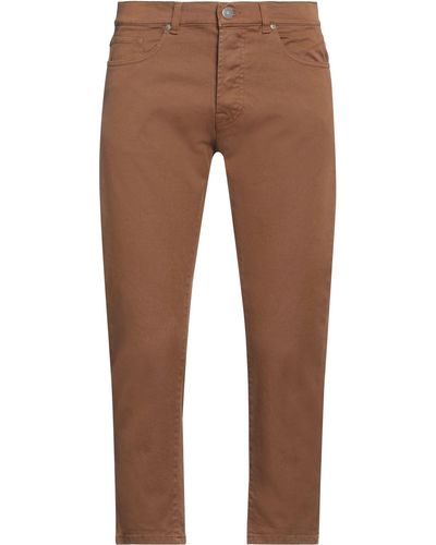 Imperial Pants Cotton, Elastane - Brown