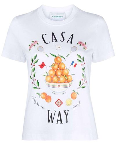 Casablancabrand T-shirts - Weiß