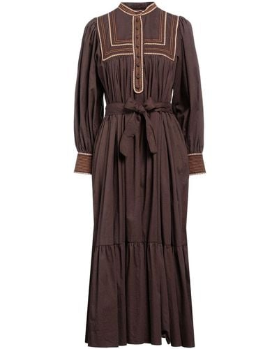 Laurence Bras Maxi Dress - Brown