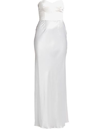 Alberta Ferretti Maxi Dress - White