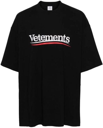 Vetements Tops > t-shirts - Noir