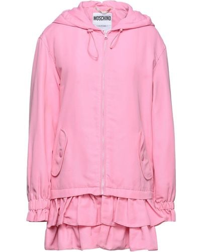Moschino Overcoat & Trench Coat - Pink