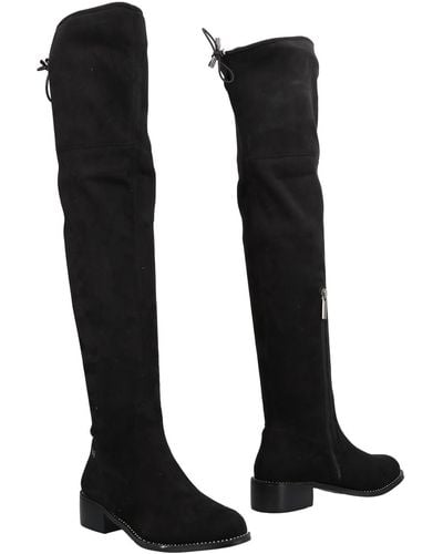 Laura Biagiotti Knee Boots - Black