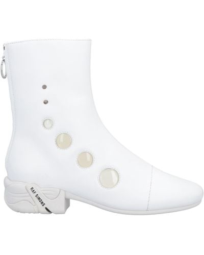 Raf Simons Ankle Boots - White