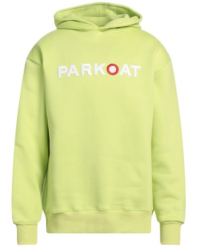 Parkoat Acid Sweatshirt Cotton, Polyester - Yellow