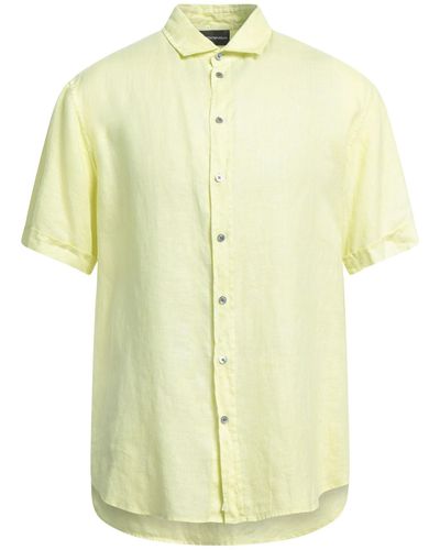 Emporio Armani Camisa - Amarillo
