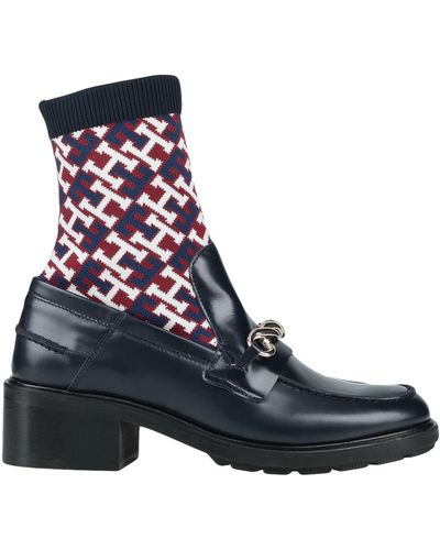 Tommy Hilfiger Ankle Boots - Blue