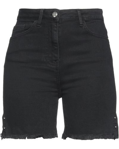 Relish Denim Shorts - Black