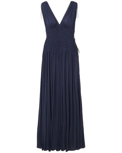 Alaïa Long Dress - Blue