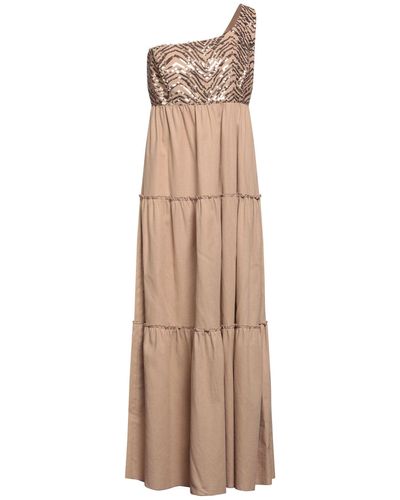 Rinascimento Midi Dress - Natural