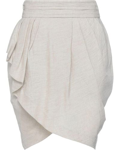 Matthew Adams Dolan Mini Skirt - Natural