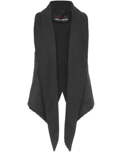Collection Privée Steel Tailored Vest Polyester, Nylon - Black