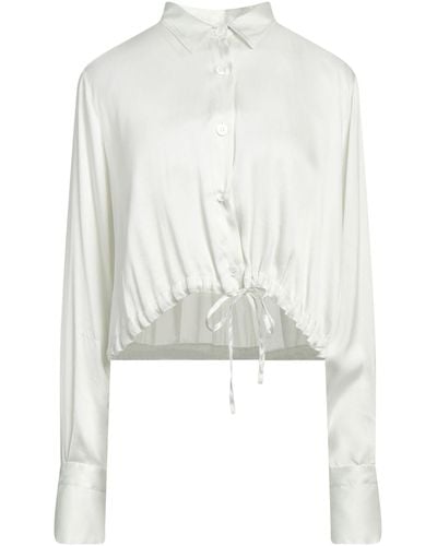 HER SHIRT HER DRESS Camicia - Bianco