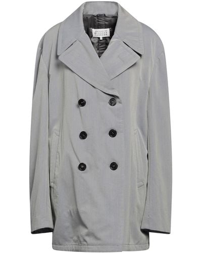 Maison Margiela Overcoat & Trench Coat - Grey