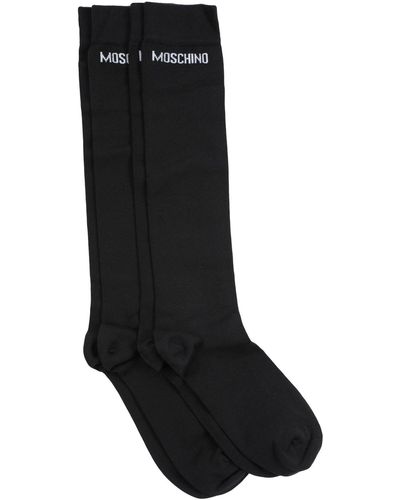 Moschino Short Socks - Black