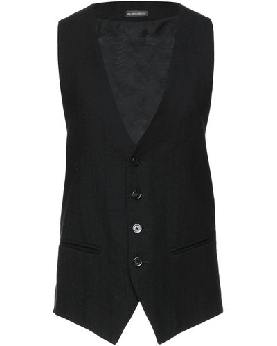 Ann Demeulemeester Tailored Vest Virgin Wool - Black