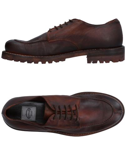 Roberto Botticelli Lace-Up Shoes Soft Leather - Brown