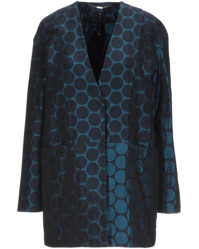 Manila Grace Overcoat - Blue