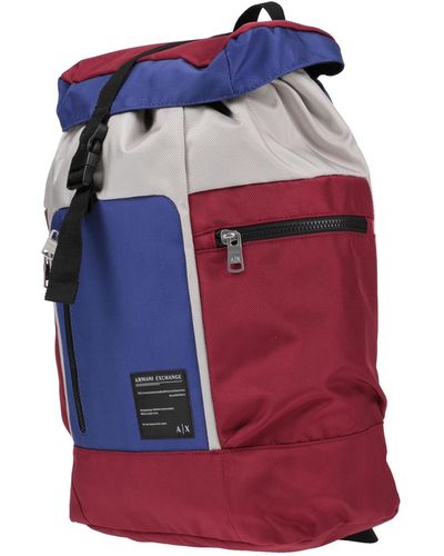 Armani Exchange Mochila - Rojo