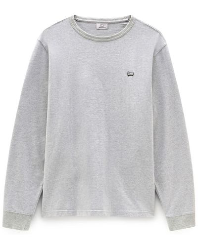 Woolrich T-shirts - Grau