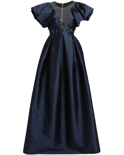 Rhea Costa Maxi Dress - Blue