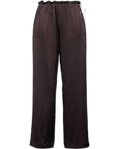 Erika Cavallini Semi Couture Trousers - Brown