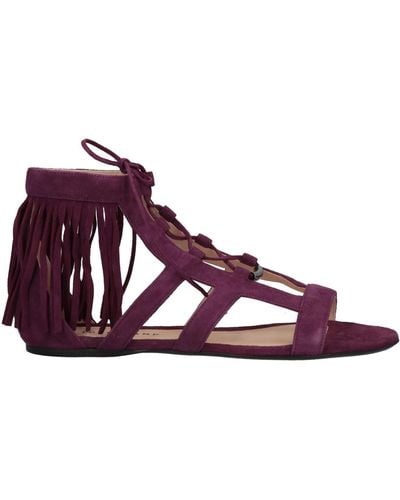 Longchamp Sandals - Purple