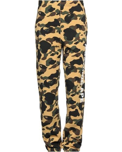 A Bathing Ape Trouser - Yellow