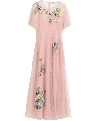 RED Valentino Vestito Midi - Rosa